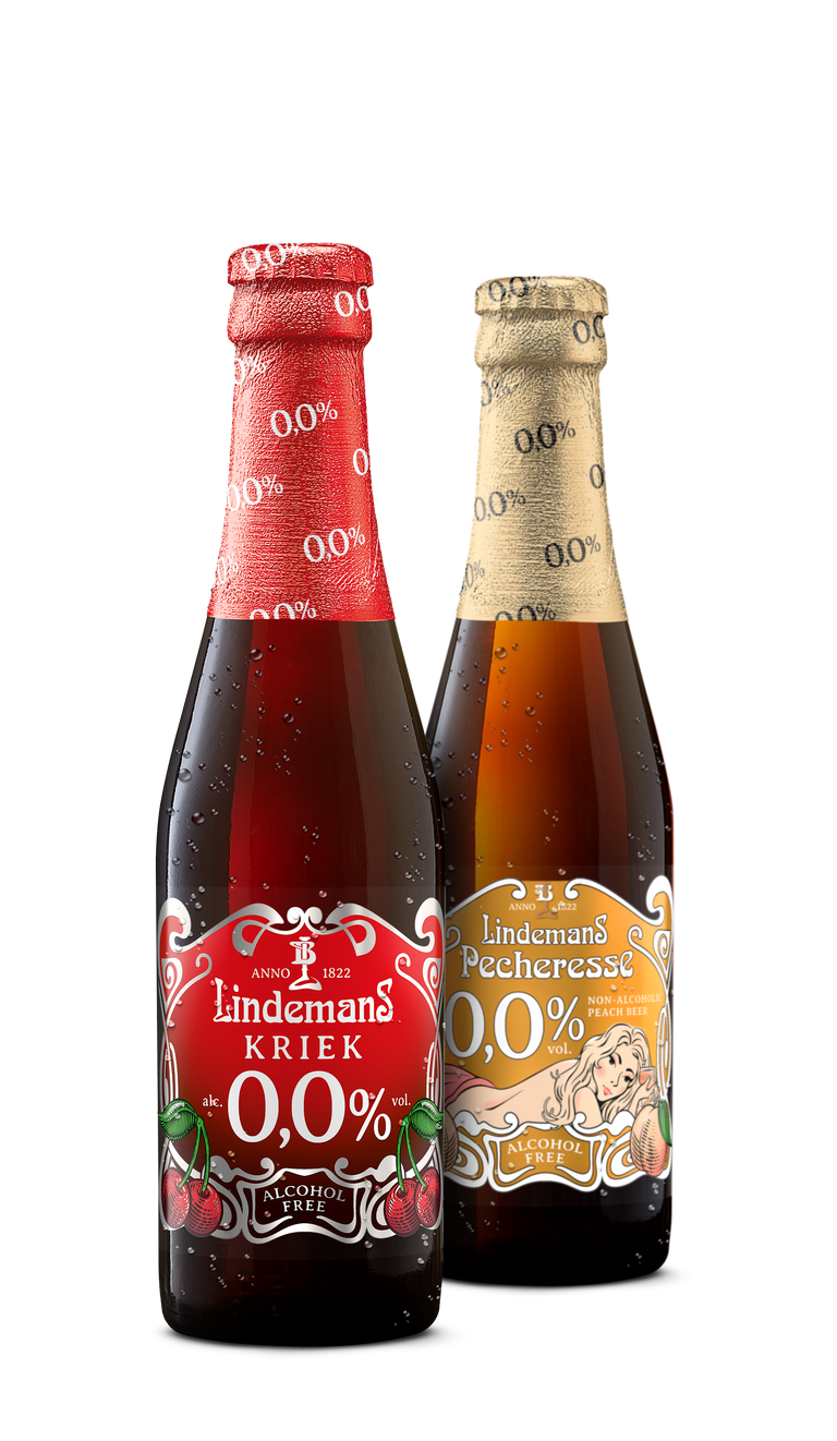 Alcohol-free fruit beers