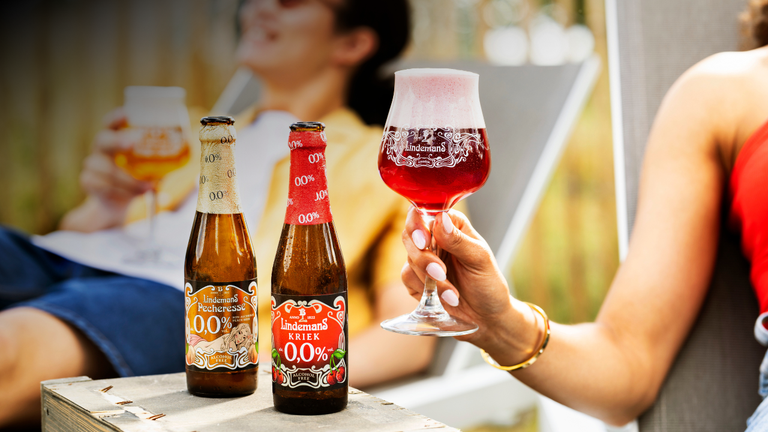 Geniet de hele zomer van Lindemans 0,0%!