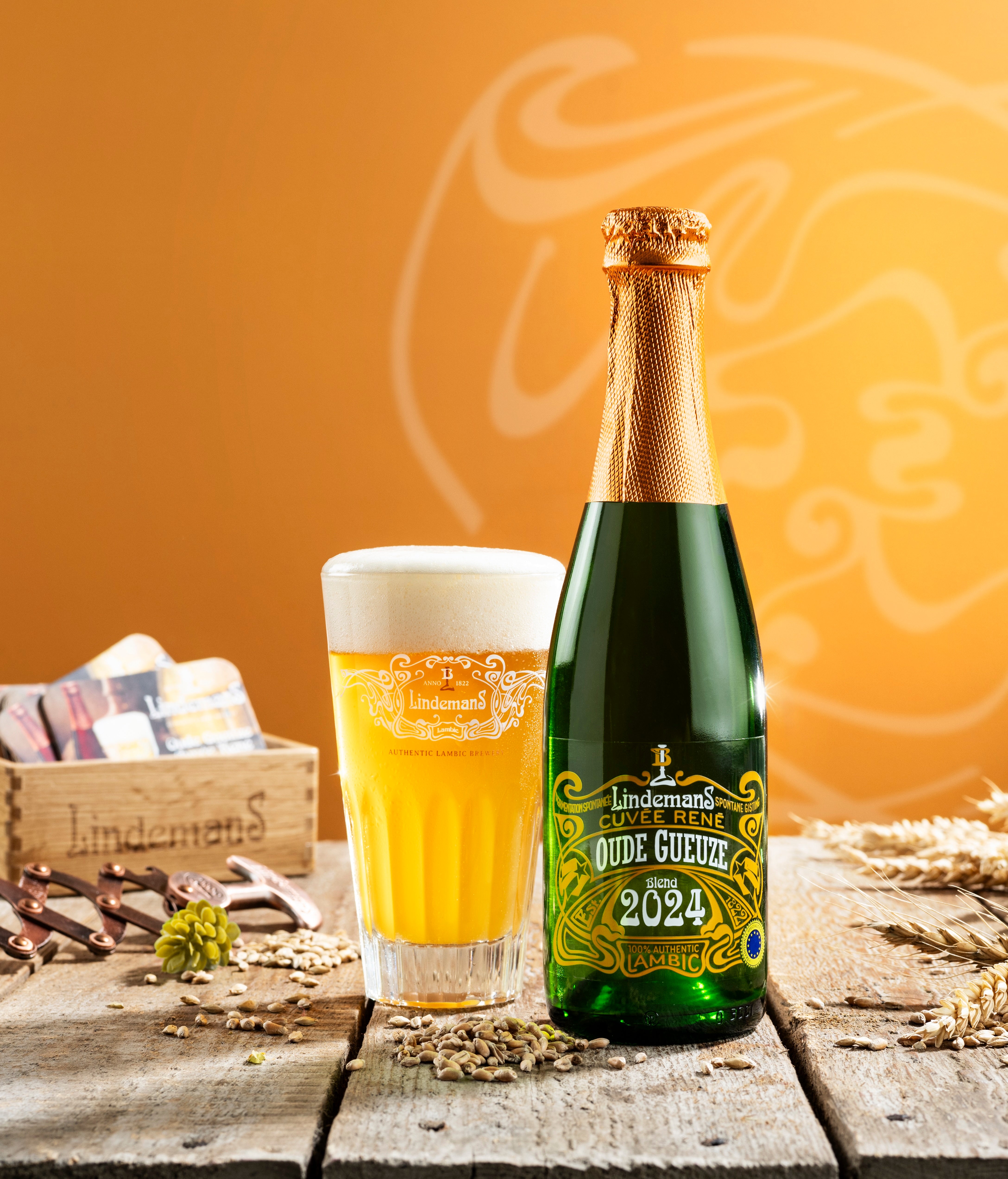 Traditional sour lambic beers