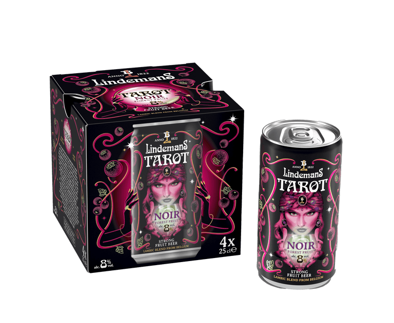 Lindemans Tarot Noir - Forest fruit - 4x25cl blik
