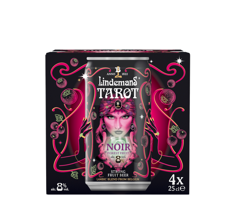 Lindemans Tarot Noir - Forest fruit - 4x25cl blik