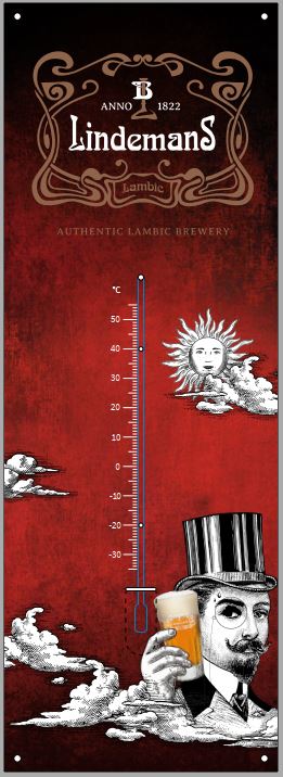 Lindemans - Enamel thermometer