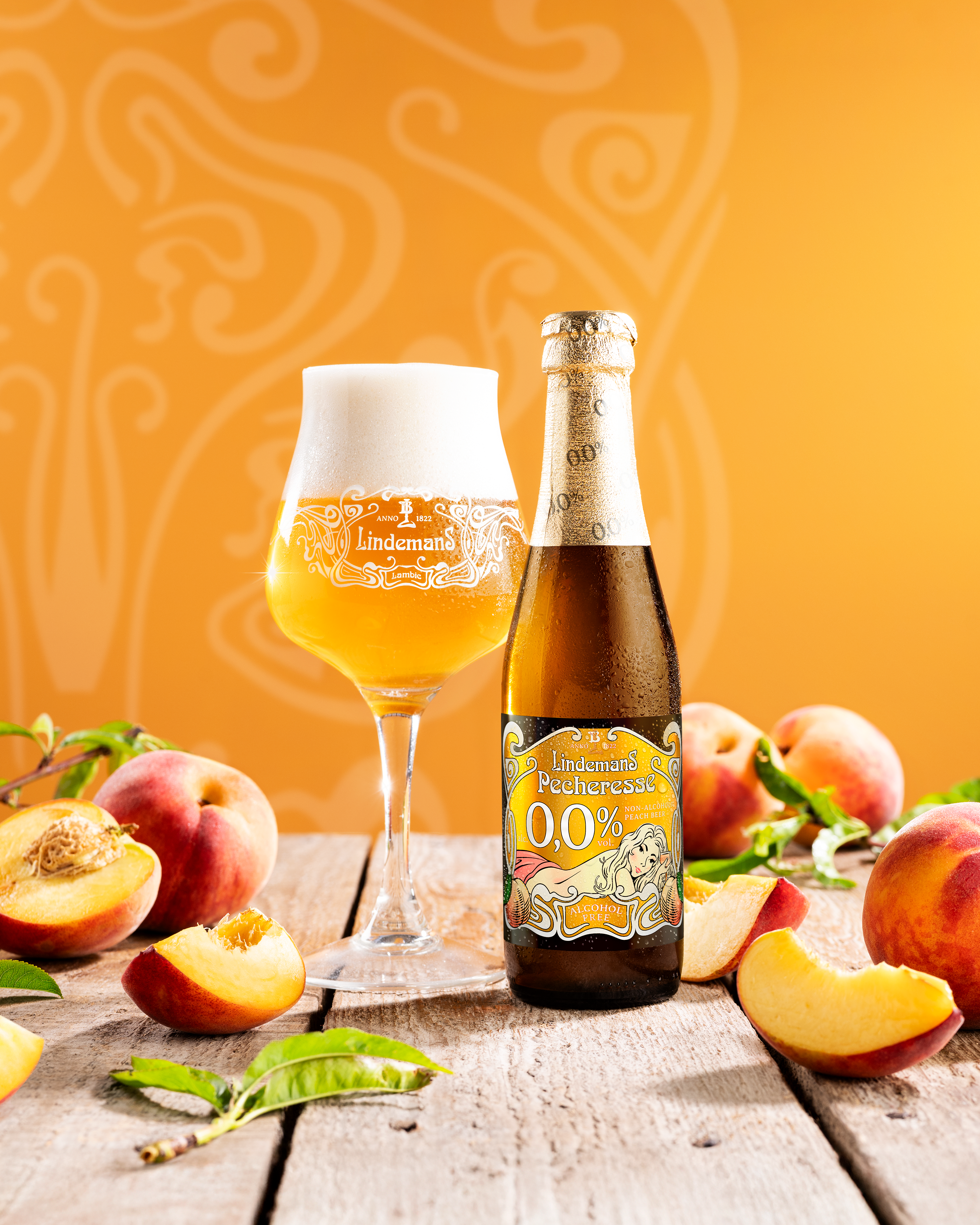 Alcohol-free fruit beers