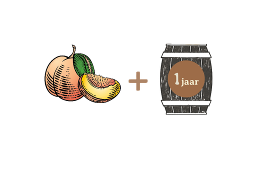 Fruit + 1 jaar oude lambiek