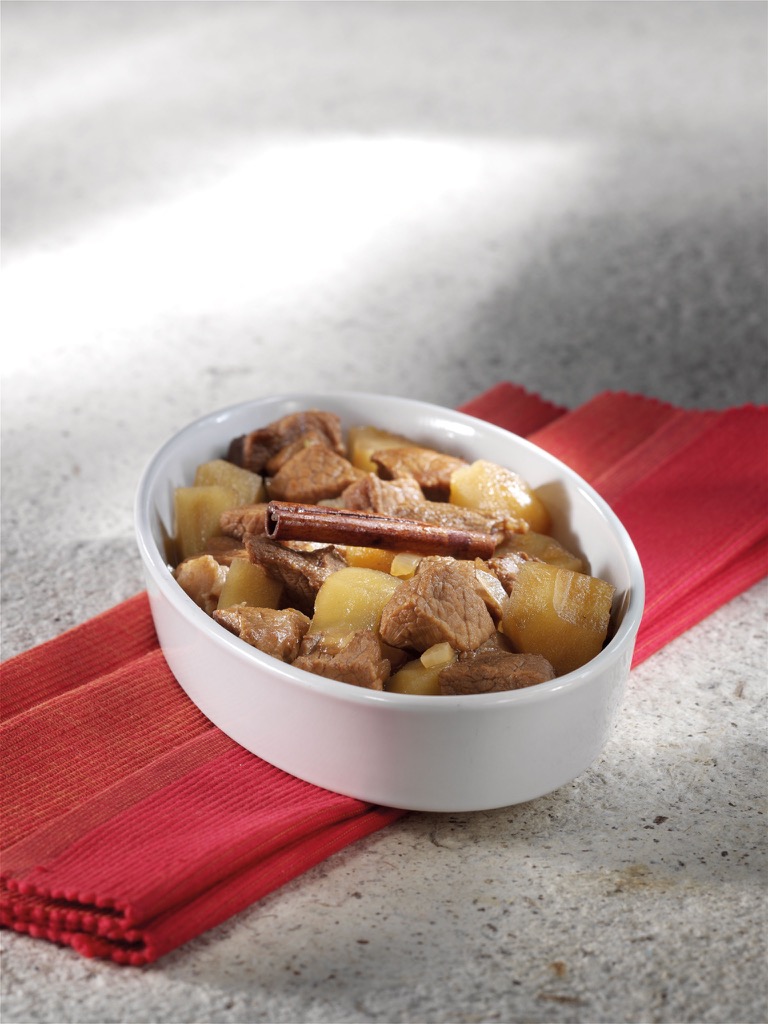 Pork stew with Lindemans Apple